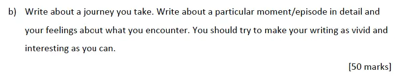 Writing task 02 - Alleyn’s School – 13 Plus English Sample Exam Paper 1