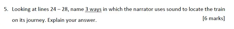 Question 05 - Alleyn’s School – 13 Plus English Sample Exam Paper 1