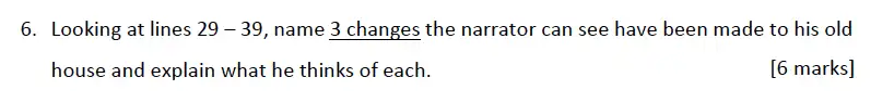 Question 06 - Alleyn’s School – 13 Plus English Sample Exam Paper 1