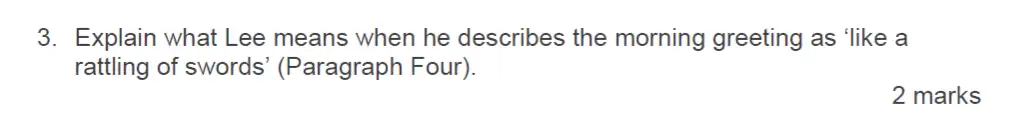 Question 03 - Emanuel School – 13 Plus English Sample Paper