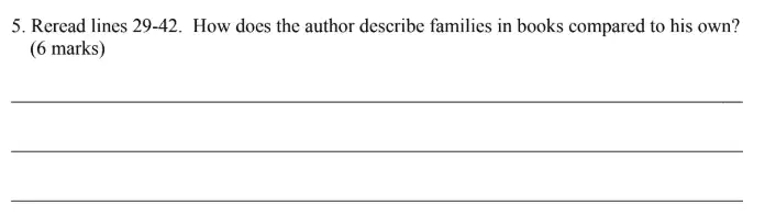 Question 06 - Forest School – 13 Plus English Sample Paper 1