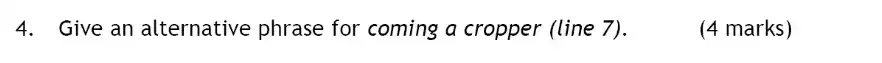 Question 04 - Haberdashers’ Aske’s Boys’ School (HABS) – 13 Plus English Entrance Exam 2016