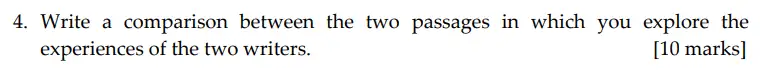 Question 04 - Sevenoaks School – Year 9 English Sample Paper 2011