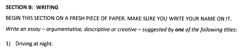 Writing task 01 - St Albans School, Hertfordshire – 13 Plus Entrance Exam English Paper 2016