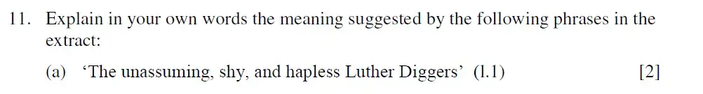 Question 13 - Eton College - 13+ English Scholarship Exam 2014