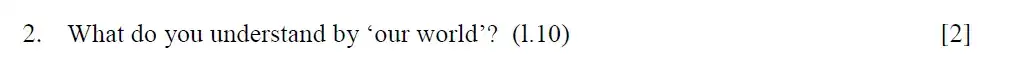 Question 04 - Eton College - 13+ English Scholarship Exam 2014