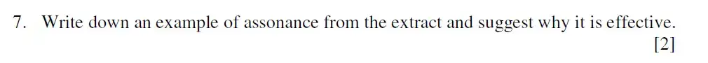 Question 09 - Eton College - 13+ English Scholarship Exam 2014