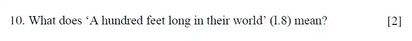 Question 14 - Eton College - 13 Plus English Scholarship Exam 2015
