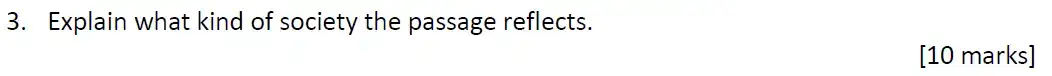 Question 03 - Eton College - 13 Plus English Scholarship Exam 2020