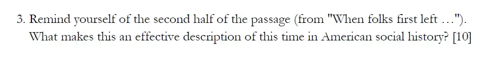 Question 03 - St Edwards Oxford - 13+ English Scholarship Exam 2015