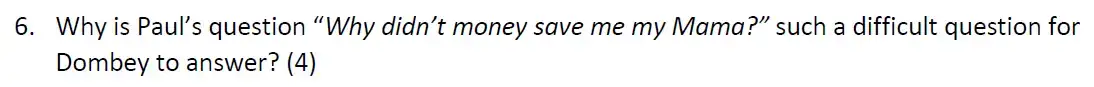 Question 08 - Westminster School - 13+ English Scholarship Exam 2014