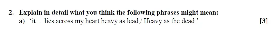Question 07 - Westminster School - 13 Plus English Scholarship Exam 2016