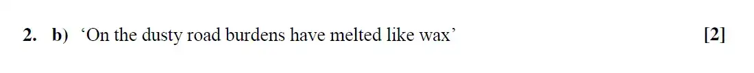 Question 08 - Westminster School - 13 Plus English Scholarship Exam 2016