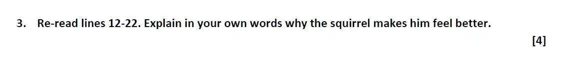 Question 15 - Westminster School - 13 Plus English Scholarship Exam 2017