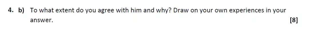 Question 09 - Westminster School - 13 Plus English Scholarship Exam 2017
