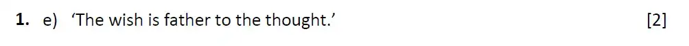 Question 05 - Westminster School - 13+ English Scholarship Exam 2018