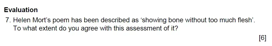 Question 07 - Westminster School - 13 Plus English Scholarship Exam 2021