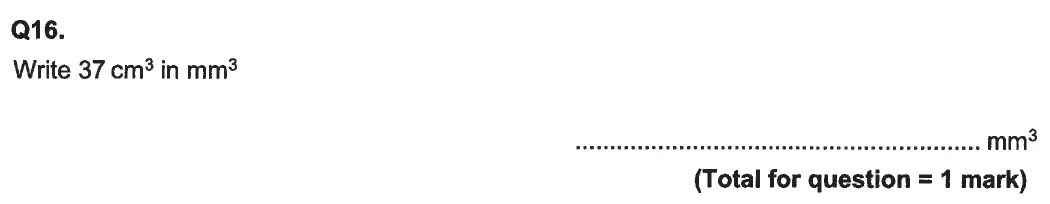 Question 16 - Aldenham School - 13 Plus Maths Sample Paper 2 2023