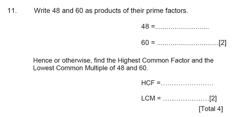 Question 11(11(a),11(b),11(c),11(d)) - Aldenham School – 13 Plus Maths Sample Paper 2015