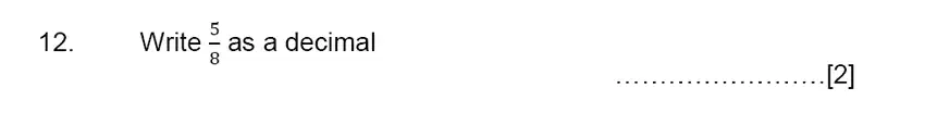 Question 12 - Aldenham School – 13 Plus Maths Sample Paper 2015