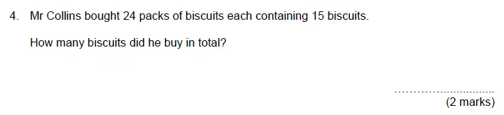 Question 4 - Aldenham School – 13 Plus Maths Sample Paper 2019