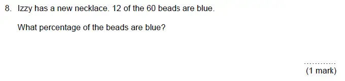 Question 8 - Aldenham School – 13 Plus Maths Sample Paper 2019
