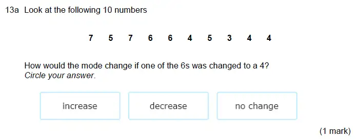 Question 13(a) - Aldenham School – 13 Plus Maths Sample Paper 2019