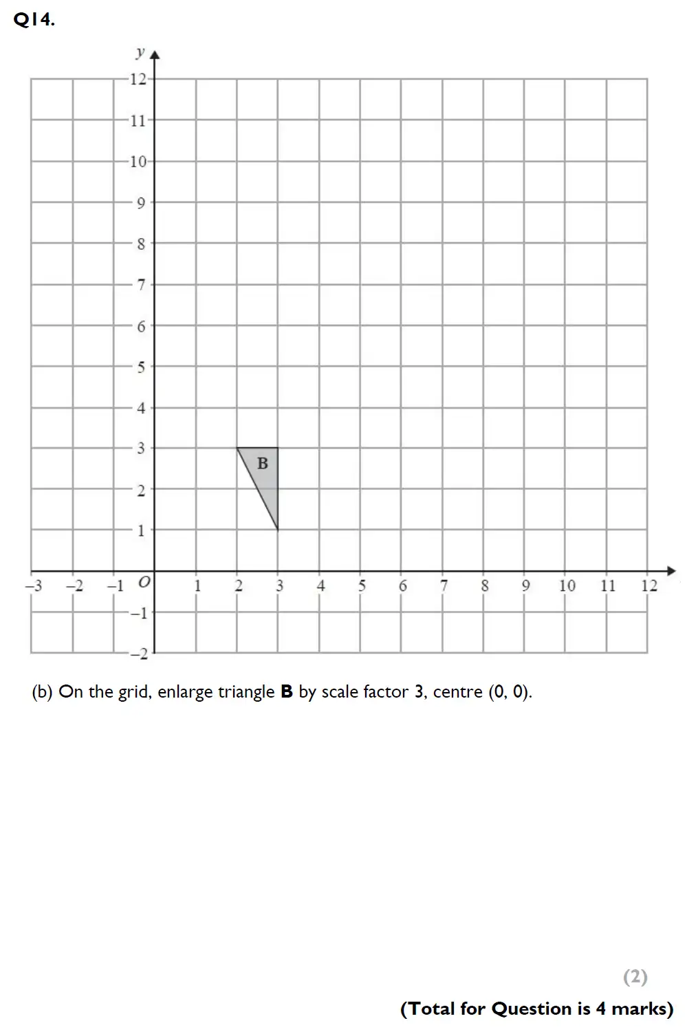 Question 14(b) - Aldenham School – 13 Plus Maths Sample Paper 1 2023
