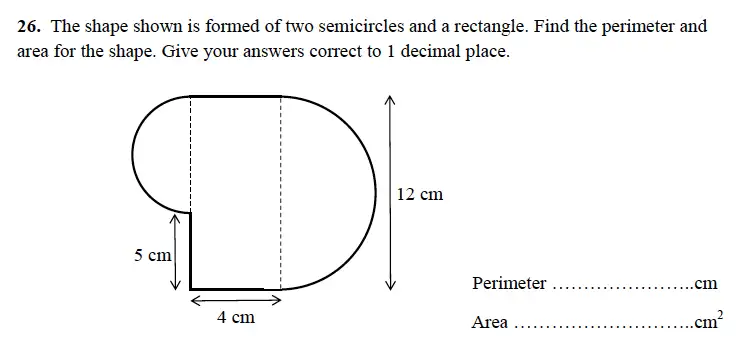 Question 26 - Alleyn’s School – 13 Plus Maths Sample Examination Paper 1 2023