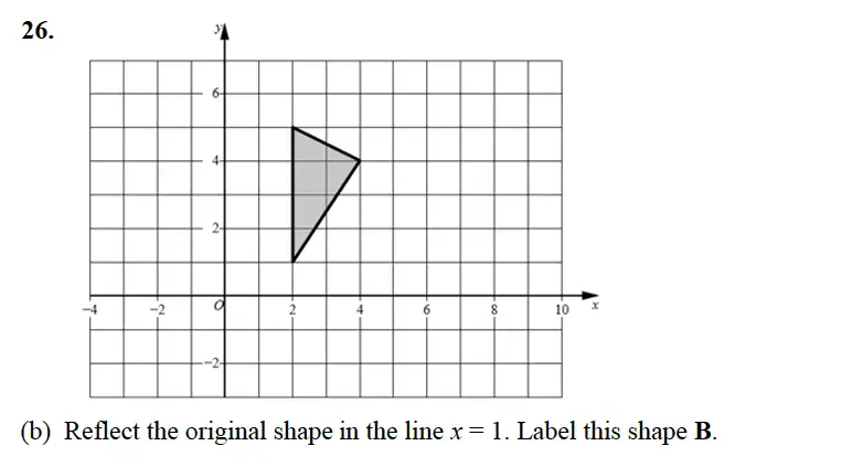 Question 26(b) - Alleyn’s School – 13 Plus Maths Sample Examination Paper 2 2023