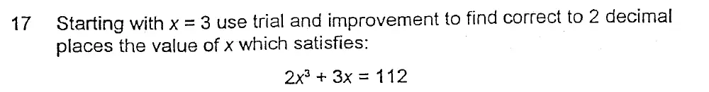 Question 17 - Alleyn's School – 13 Plus Maths Sample Paper 2023