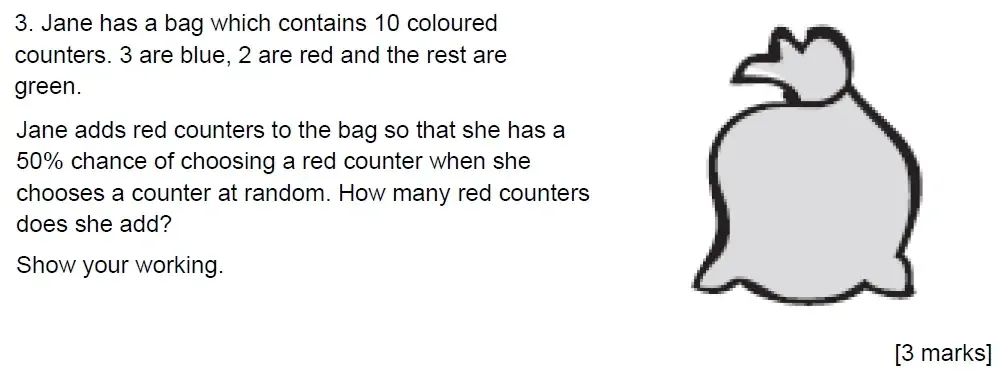 Question 03 - Ampleforth College Year 9 Academic Scholarship Specimen Paper