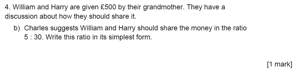 Question 04(b) - Ampleforth College Year 9 Academic Scholarship Specimen Paper