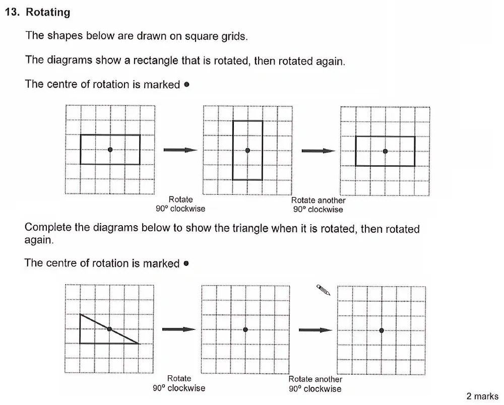 Question 13 - Ashford School Year 9 Maths Entrance Exam Sample Paper