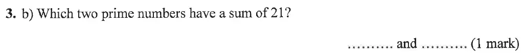Question 3(b) - Bancroft's School – 13 Plus Maths Entrance Exam – Specimen Paper 2023