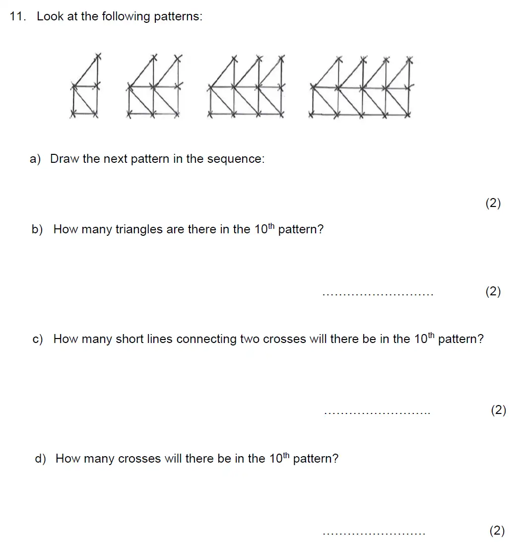 Question 2020 - Beneden School – 13 Plus Maths Scholarship Paper – 2020