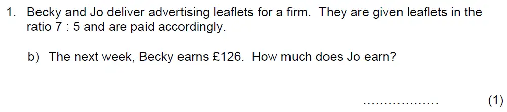 Question 2020 - Beneden School – 13 Plus Maths Scholarship Paper – 2020