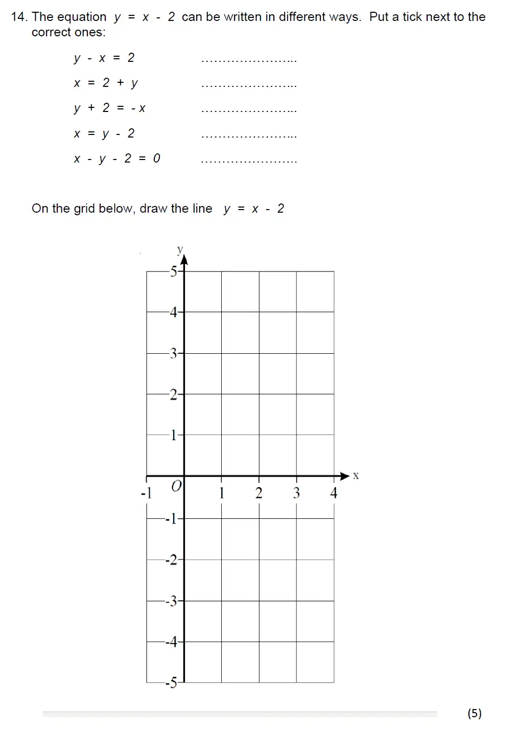 Question 2020 - Beneden School – 13 Plus Maths Scholarship Paper – 2020