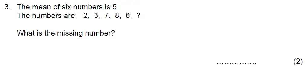 Question 2020 - Beneden School – 13 Plus Maths Scholarship Paper – 2020