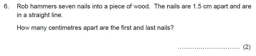 Question 6 - Benenden School - 13 Plus Maths Scholarship Paper 2022