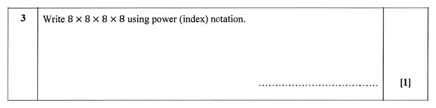 Question 3 - Christ’s Hospital – Residential Assessment Year 9 Maths 2014