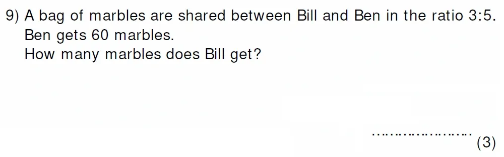 Question 09 - Colfe's School 13 Plus Examination Maths Sample Paper