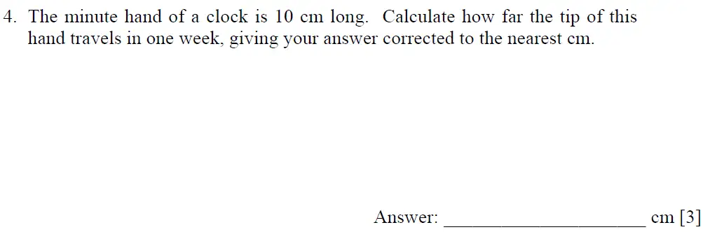 Question 4 - Dulwich College – 13 Plus Maths Sample Paper 1 2023