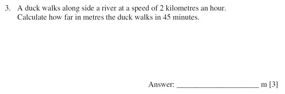 Question 3 - Dulwich College – 13 Plus Maths Sample Paper 2 2023