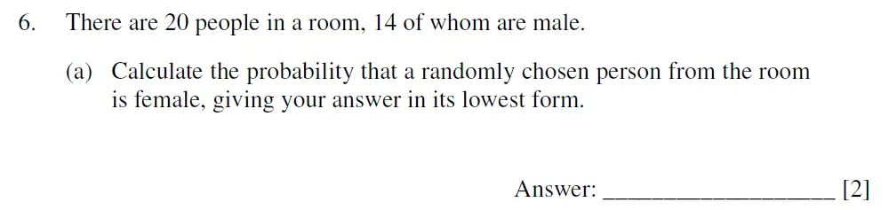 Question 6(a) - Dulwich College – 13 Plus Maths Sample Paper 2 2023