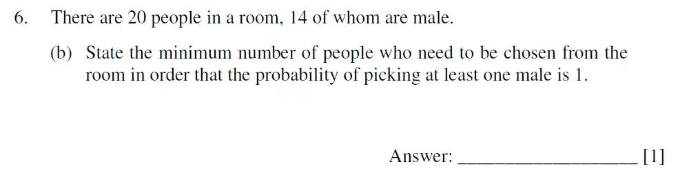 Question 6(b) - Dulwich College – 13 Plus Maths Sample Paper 2 2023