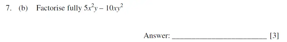 Question 7(b) - Dulwich College – 13 Plus Maths Sample Paper 2 2023