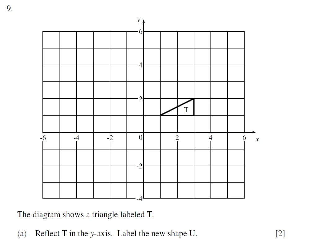Question 9(a) - Dulwich College – 13 Plus Maths Sample Paper 2 2023