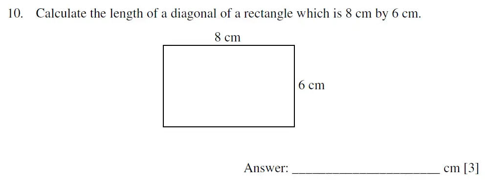 Question 10 - Dulwich College – 13 Plus Maths Sample Paper 2 2023