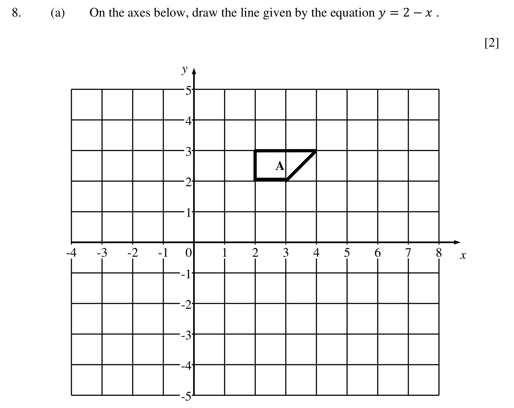 Question 8(a) - Dulwich College – 13 Plus Maths Specimen Paper 2023